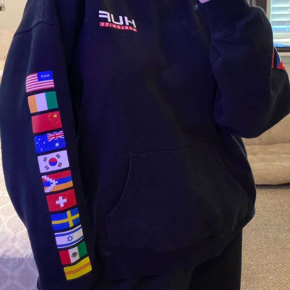 HUF Worldwide hoodie
